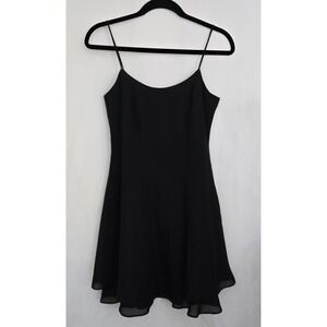 VTG Be Smart Black‎ Cocktail Dress USA Made Sleeveless Party Mini Dress Size 3/4